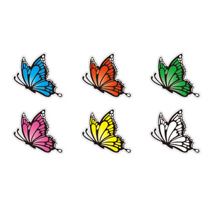 Autocollants graffiti colorés pour valises, motos, voitures, véhicules électriques, autocollants de voiture à motif de papillon et autocollants réfléchissants - Product Image 1
