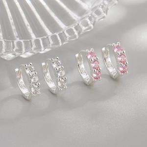 925 sterling silver gold plated <b>long</b> ethnic <b>earrings</b> juegos de cadena con arete de plata pendientes plata 100% - Product Image 1