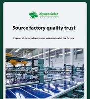Panneau solaire hors réseau Aokun 460W à efficacité de 23 % pour silicium monocristallin de type N, directement de l'usine