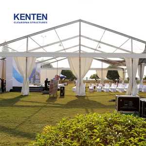 Tente Événementielle Extérieure de Luxe Transparente Sur Mesure 20x40 30x50, Grande Tente de Mariage Commerciale Transparente pour Événements - Product Image 6