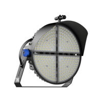 Projecteur LED de stade 150LM/W 400W-1600W Étanche IP66 Éclairage sportif haute puissance pour terrain de football, terrain de cricket, aéroport