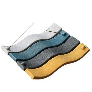 Hot Sale Modern Nordic Eco-Friendly Ceramic Sandalwood <b>Incense</b> Stick Holder High Home Decor Waterfall Packaged <b>Box</b> Diffuser - Product Image 4