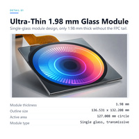 Module d'affichage LCD TFT 5,0 pouces 1080x1080 MIPI 4 voies, écran circulaire ultra-fin 1,98 mm, rétroéclairage LED, panneau HMI pour automatisation industrielle