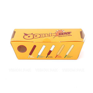 กล่องใส่ฮอทดอกแบบใช้แล้วทิ้ง เป็นมิตรกับสิ่งแวดล้อม - กล่องบรรจุอาหารเกรดอาหาร ป้องกันน้ำมัน ปราศจากน้ำมันแร่ พิมพ์ด้วยหมึกปลอดสารพิษ - Product Image 4