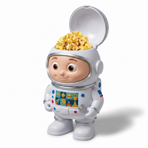 Cubo de Palomitas Promocional con Figura para el Marketing de Estreno de Películas de Gran Éxito - Product Image 1