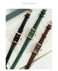 Reloj Cuadrado Minimalista Vintage, de Lujo Discreto, Nuevo, Elegante y Pequeño - Product Image 3