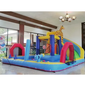 Mi Primera Mini Cama Elástica Inflable para Niños, Casa de Brinco Inflable para Interiores y Exteriores, Juguetes para Niños Pequeños, Trampolín, Piscina de Pelotas, Casa Inflable - Product Image 1