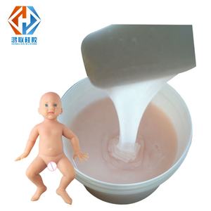 Gode en silicone de peau humaine réaliste matière première qualité médicale lifecasting réglage de la dureté du silicone liquide - Product Image 4
