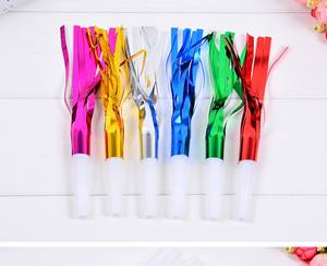 Sopladores de fiesta con flecos brillantes, vibrantes generadores de ruido para cumpleaños, graduaciones y artículos de fiesta - Product Image 6