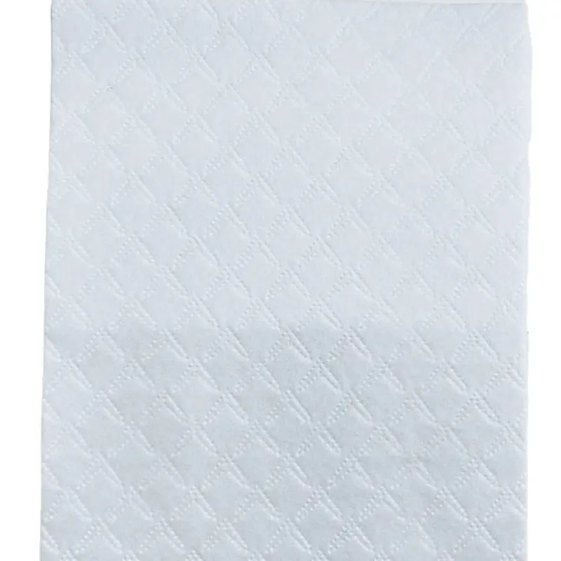 Tissu de feutre non tissé de haute qualité blanc épaisseur de tissu de feutre Non tissé perforé par aiguille de Polyester pour la broderie d'artisanat d'art