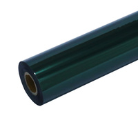 Rouleau de marquage à chaud métallique rouge JINSUI, 640 mm de largeur, excellent rapport qualité-prix, pour plastique, papier et textile
