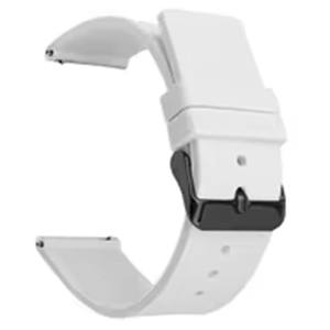 Pour <span class=keywords><strong>Samsung</strong></span> <span class=keywords><strong>Galaxy</strong></span> Watch6 <span class=keywords><strong>Classic</strong></span> 47mm <span class=keywords><strong>Watch4</strong></span> <span class=keywords><strong>40mm</strong></span> Garmin Active 20mm Bracelet de montre avec boucle noire Bracelet en silicone - Product Image 5