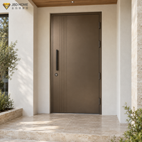 Portes de sécurité extérieures en acier sur mesure, portes de sécurité modernes en acier, antivol, verrouillage multipoints pour projets hôteliers