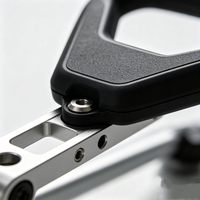 Cadre de volant blanc enduit, anti-corrosion, en acier inoxydable, pièce de rechange OEM de haute qualité pour PWC, usiné CNC par électroérosion à fil