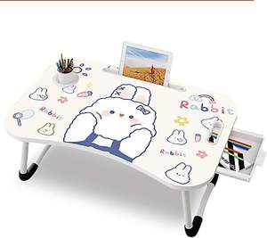 사용자 정의 로고 크기 친환경 소파 베드 화이트 접이식 노트북 책상 침대 트레이 - Product Image 1