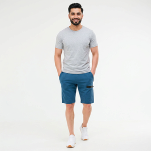 Pantalones cortos informales para hombre, pantalones cortos deportivos con estampado personalizado de Color sólido, cinco pantalones de playa para Fitness, pantalones cortos de baloncesto de malla transpirable, envío DDP - Product Image 1