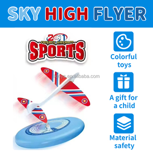 Juguetes Lucky Toys para Exteriores, Avión Deportivo 2 en 1, Avión de Espuma DIY, Avión de Vuelo Alto, Avión Lanzable - Product Image 3