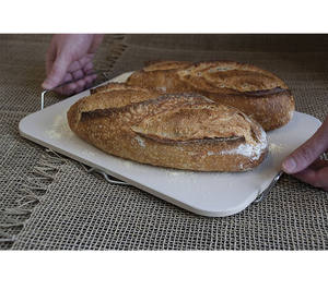 Rettangolo di resistenza al calore di ceramica cordieriate <span class=keywords><strong>forno</strong></span> elettrico <span class=keywords><strong>pizza</strong></span> <span class=keywords><strong>pietra</strong></span> rotonda angolo, HYP304 - Product Image 3