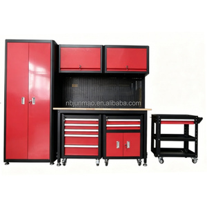 Armoire à outils personnalisable OEM/ODM/OBM, tiroir de garage, établi, poste de <span class=keywords><strong>travail</strong></span> modulaire robuste, revêtement électrostatique en poudre - Product Image 6