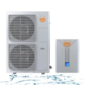 OEM ODM新能源空气源热水器低温热泵加热器空气对水R32 16千瓦房屋热泵