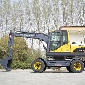 Excavadoras de corte de árboles de mina de marca de confianza mundial excavadora móvil de gran importación acoplador rápido excavadora de ruedas de brazo largo - Product Image 2