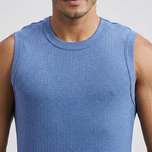 Camiseta sin mangas para hombre, nueva llegada al por mayor, corte ajustado, tela cómoda, para gimnasio, fitness, ropa deportiva, talla adulta, para actividades deportivas - Product Image 6