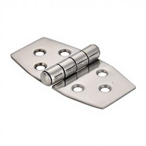 Charnières à bascule en acier inoxydable robuste, petites charnières pliantes, divers types - 76*38 - Quincaillerie entièrement métallique pour porte à bascule, usage maritime - Product Image 3