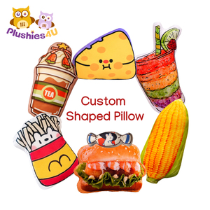 Cuscino a forma irregolare personalizzato stampato Cartoon <span class=keywords><strong>Anime</strong></span> Animal Design Head <span class=keywords><strong>Pillow</strong></span> federa cuscino a forma di cuscino - Product Image 3