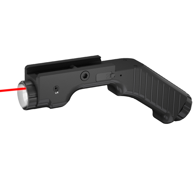 Tactical Red Green Dot Laser Sight Combo Adjustable Flashlight 1000 Lumen Rechargeable Shockproof Fogproof Accessories
