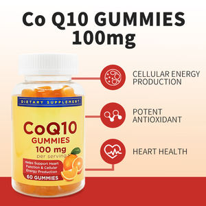 Certification de qualité OEM <span class=keywords><strong>CQ10</strong></span> 100mg Gummies Aide à stimuler l'immunité Antioxydant pour la santé cardiaque et la production d'énergie 60 Gummies - Product Image 3