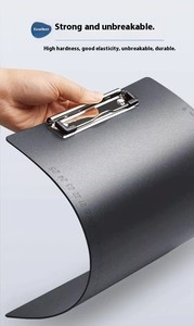 Bền A4 thư mục Hội Đồng Quản trị Clip da chất liệu cứng dày sinh viên kiểm tra giấy Clip văn phòng Nguồn cung cấp nộp hồ sơ sản phẩm pggs - Product Image 3