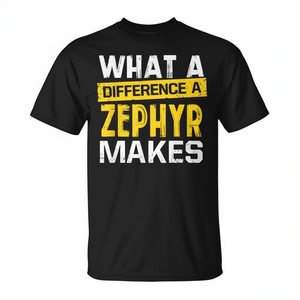 Camiseta Zephyr: Qué Diferencia Marca una Zephyr, Diseño de Ropa Promocional - Product Image 2