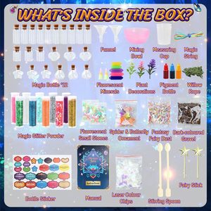 Kit Fai-da-Te per Pozioni Magiche per Bambini, Bottiglie per Pozioni da Mago, Giocattoli Creativi, Regali di Natale e Compleanno per Ragazzi e Ragazze - Product Image 2