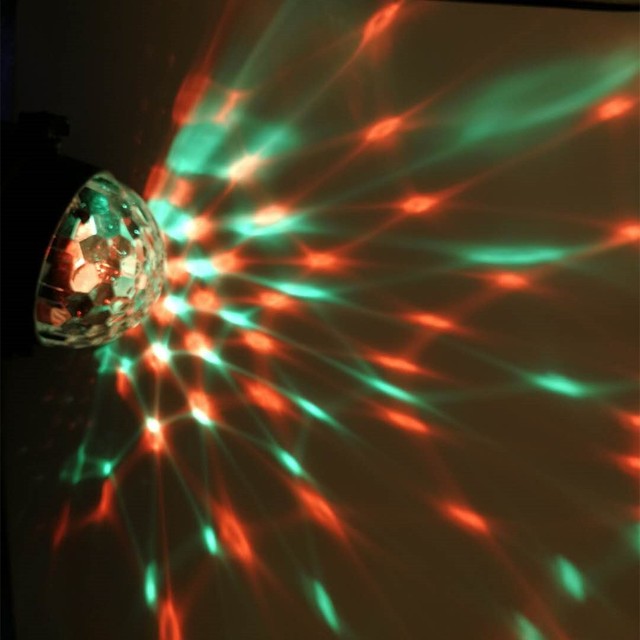 Hot Sale Disco Ball Light RGB LED Party Effect Stage Light Laser Projector Stage Lamp Music KTV Festival Party LED Lamp DJ Light