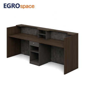 Muebles EGROspace de Lujo para Hoteles, Escritorio de Recepción de Madera de Diseño para Oficina, Venta al Por Mayor - Product Image 1