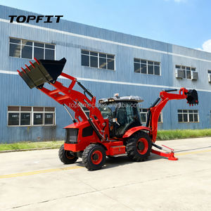 Retroexcavadora con Motor Diésel de Alta Eficiencia TOPFIT TLS3CX con 85KW de Potencia y Capacidad de Cucharón de 1.3m para Riego Agrícola y Excavación de Zanjas - Product Image 2