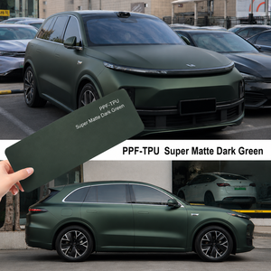 <span class=keywords><strong>Pellicola</strong></span> Protettiva per <span class=keywords><strong>Auto</strong></span> in TPU PPF Opaca Verde Scuro, Antigraffio e Resistente al Calore, per Personalizzazione Veicoli - Product Image 1