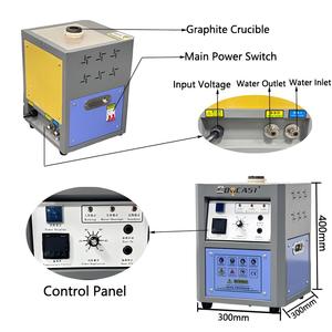 Cdocast mini 1kg máy luyện bạc vàng, lò nóng chảy cảm ứng IGBT nhỏ cho kim loại quý - Product Image 6