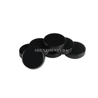 Jeu de 30 jetons noir et blanc en acrylique Backgammon Checker 25mm bord rond jeu de société Backgammon Stone