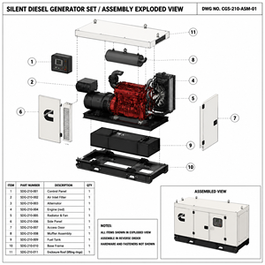Groupe électrogène au gaz naturel de haute qualité 1500kW 2000kW Biogaz Biomasse Refroidi par eau 50/60Hz Insonorisé Prix usine Alimentation de secours - Product Image 3