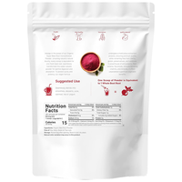 Rosebest Supplément Superfood Certifié GMP pour Booster l'Oxyde Nitrique, Extrait de Betterave Rouge Végétalien en Poudre à Boire en Sachet