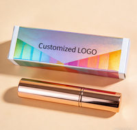 Boîte cosmétique rigide sur mesure avec effet holographique pour emballages de bijoux et de maquillage de luxe