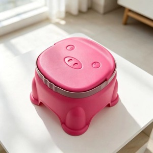 Lin Ze Plastic Square <b>Stool</b> 23.5x23x22Cm Thickened Non Slip Bathroom <b>Childrens</b> <b>Stool</b> - Product Image 4