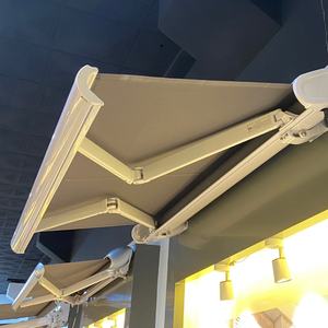 Auvent de <span class=keywords><strong>porte</strong></span> d'entrée extensible préfabriqué conceptions d'auvent de porche modernes auvent de fenêtre <span class=keywords><strong>intérieure</strong></span> stores de conteneur tente Vordach pliante - Product Image 1