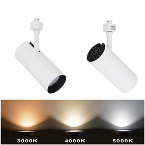 ETL 3000K/4000K/5000K regulable Shope Led Track Light negro - Product Image 3