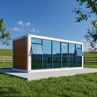 Maisons modulaires pliables en acier léger Star Cabin au design créatif pour cuisine, salon, chambre, salle de bain, écologiques