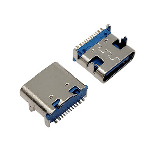 Nhà Sản xuất nhà cung cấp 16 pin 7.35 mét <span class=keywords><strong>USB</strong></span> nữ Type-C PCB <span class=keywords><strong>USB</strong></span> Loại C nối kết nối 16 P màu đỏ cam màu vàng màu xanh lá cây màu xanh - Product Image 5