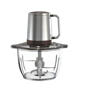 Home Kitchen Food Grinders Cheap Stainless Steel Small Best Meat Chopper Automatic 2L 3L Electric Meat Grinder For Sale