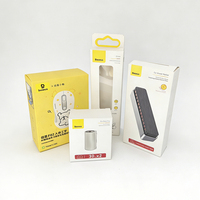 Boîte d'emballage personnalisée pour produits électroniques, boîte cadeau pour tapis de souris, boîte en papier pour souris sans fil, clavier et tapis de souris