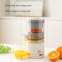 Grosir Juicer elektrik USB segar jeruk Blender Mini Smoothies 2-8 pisau pegangan komersial Blender dan Juicer portabel
